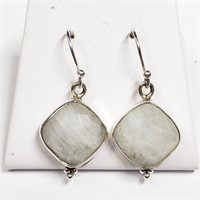 $240 S/Sil Moonstone Earrings