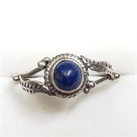 $100 S/Sil Lapis Ring