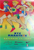 Peter Max NYC Marathon Poster