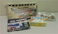 Various Board Games Including Snakes & Ladders