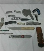 Assorted Knives And Parts