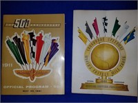Two 1961 Racing Souvenir Programs + 3 DVDs