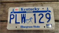 Kentucky "PLW129" License Plate