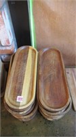 (24) Wooden Appetizer Boards