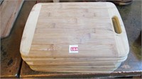 (8) Wooden Bread Boards