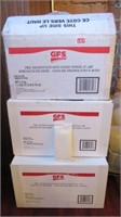 (3) Boxes Of GFS 8"x10" Pre-Moistened Towels