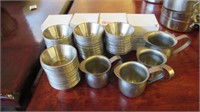 Lot of S/S Creamer & Condiment Bowls
