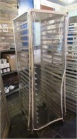 20-Tray Aluminum Bakers Cart With Cover