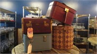 (4) Assorted Vintage Suitcases