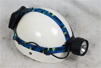 Petzl Helmet W/ Head Lamp