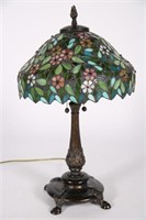 Reproduction Tiffany-Style Table Lamp