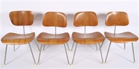 Eames for Herman Miller, Lot of Four DCM Chairs