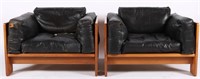 Tobia Scarpa (Italian), Pair of "Bastiano" Chairs
