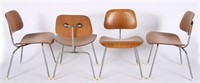 Eames for Herman Miller, Set of Four DCM Chairs