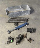Assorted Hydraulic Cylinders, Mower Roller, Fuel