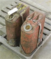 (2) Military Gas Cans