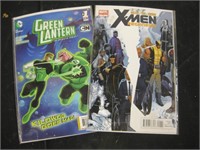 X-MEN REGENISIS & GREEN LANTERN #1 Comic Books