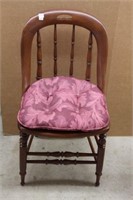 Early cane seat chair