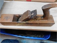 vintage wood hand plane