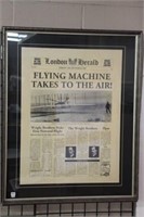 London Herald flying machine takes to the air