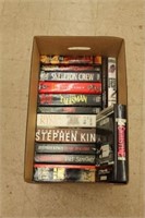 Box lot of Stephen King novels