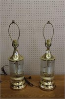 2 table lamps.  26"