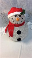 17x11x7” Light up snowman batteries not included