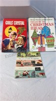 Vintage Christmas books two hard cover