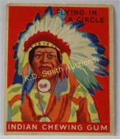 1933 GOUDEY INDIAN CHEWING GUM Card #133