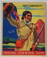 1933 GOUDEY INDIAN CHEWING GUM Card #52