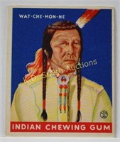 1933 GOUDEY INDIAN CHEWING GUM Card #202