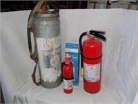 3 Fire Extinguishers