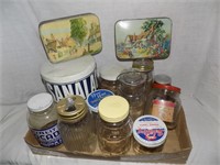 Vintage Jars & Tins