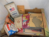 Flat of Assorted Paperwork - Wisconsin & Others