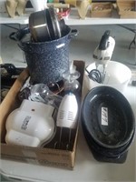mixer and kitchen items