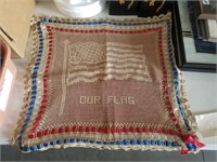 flag pillow shame
