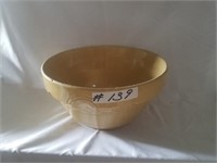large tan crock bowl