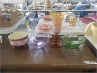 4 glassware items