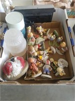 flat of figurines and more