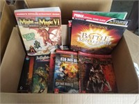 Box of game guides
