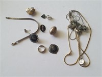 Jewelry. some broken. most sterling
