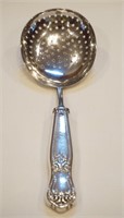 Strainer Spoon with Sterling Silver Handle