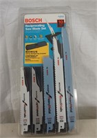Bosch Reciprocating Saw Blade Set in Package