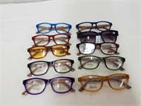 Joy Mangano Shades/Readers 10 pack, +0.00