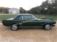 1966 Ford Mustang - 6 Cylinder - Metallic Green