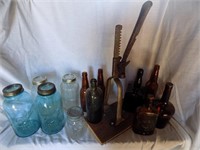 Assorted Bottles and Capper