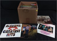 Box of various LP's of country and Fiddle