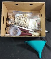 assorted Wine making supplies