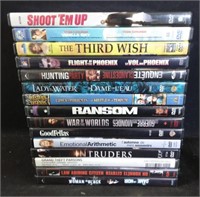 15 various DVD movies