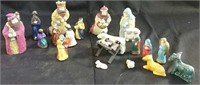 Assortment of "nativity" ornaments